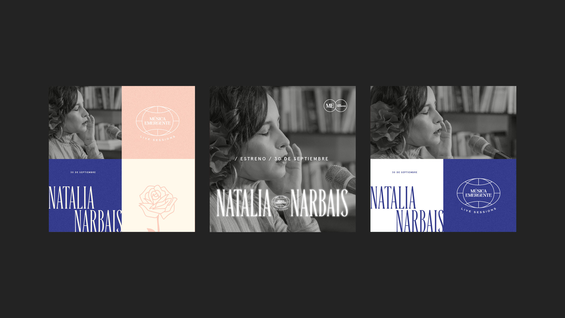 Baro Estudio Studio Branding Rebranding Logo Marca Brand Diseño Design Identidad Identity Música emergente Live sessions música en vivo music natalia narbais