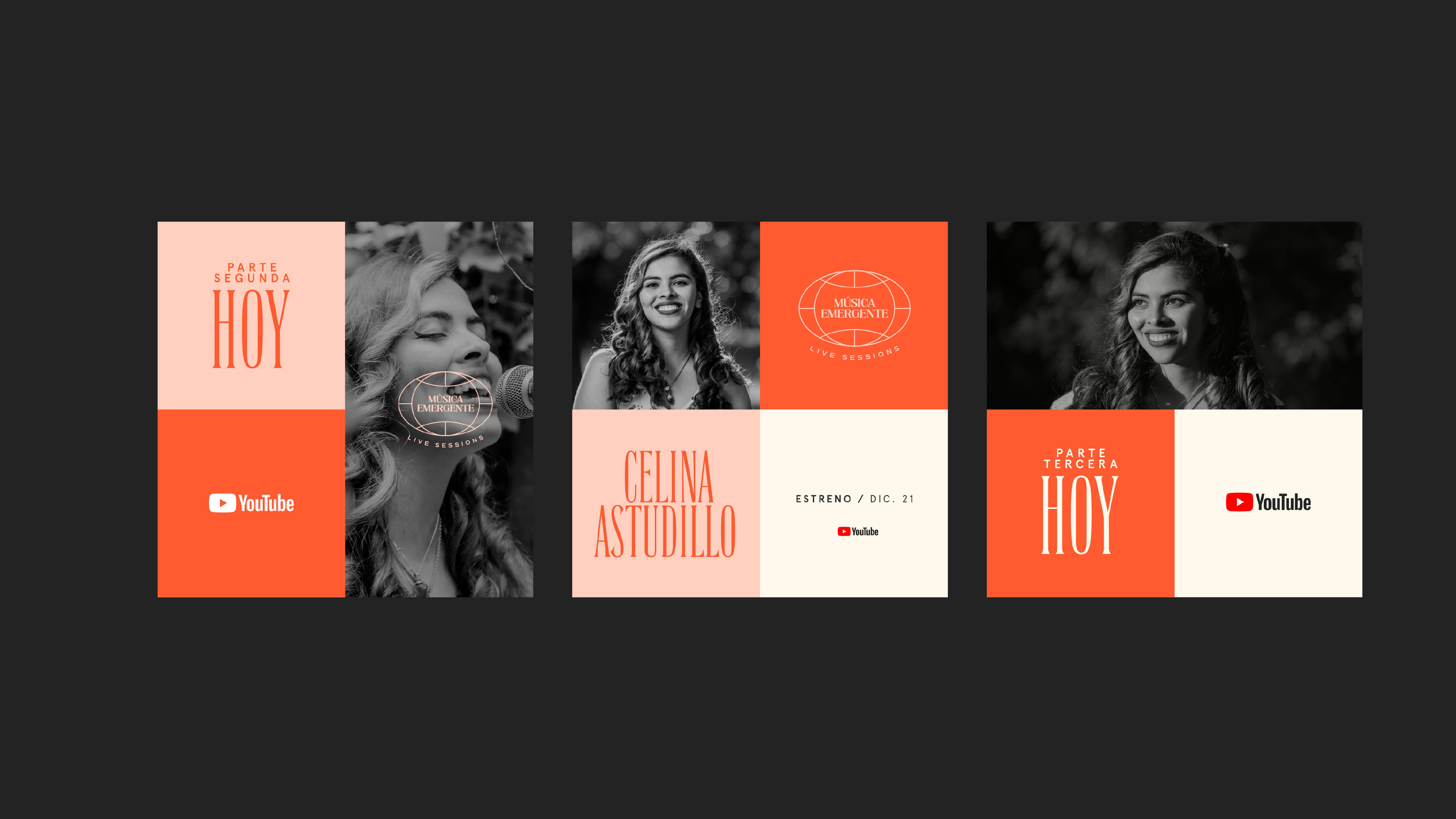 Baro Estudio Studio Branding Rebranding Logo Marca Brand Diseño Design Identidad Identity Música emergente Live sessions música en vivo music celina astudillo