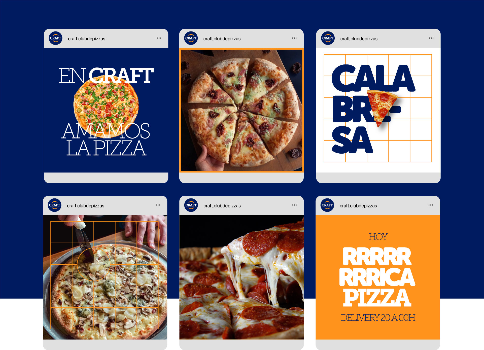 Baro Estudio Studio Branding Rebranding Logo Marca Brand Diseño Design Identidad Identity Craft comida pizza pizzería pizzeríabranding instagram post