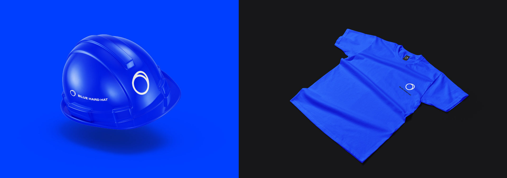 Baro Estudio Studio Branding Rebranding Logo Marca Brand Diseño Design Identidad Identity Blue Hard Hat construcción remera casco helmet obra t-shirt 