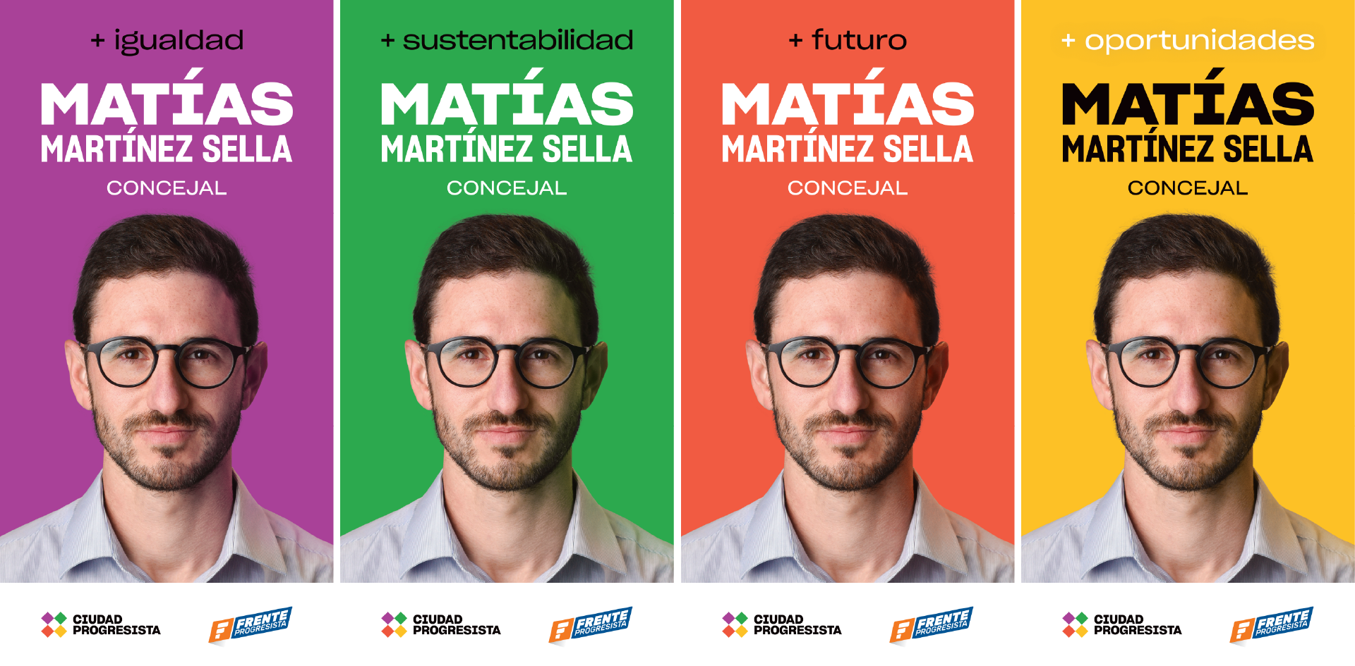 Baro Estudio Studio Branding Rebranding Logo Marca Brand Diseño Design Identidad Identity Ciudad Progresista Logo política cartel político matías martínez sella