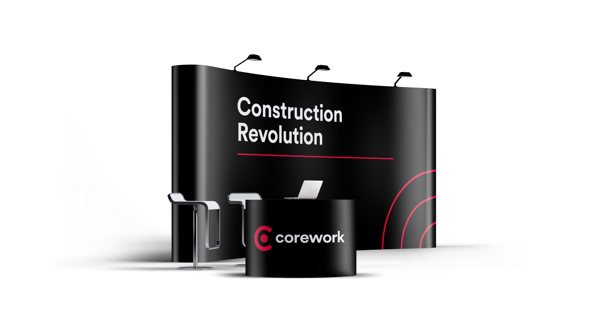 Baro Estudio Studio Branding Rebranding Logo Marca Brand Diseño Design Identidad Identity Corework corework construcción stand