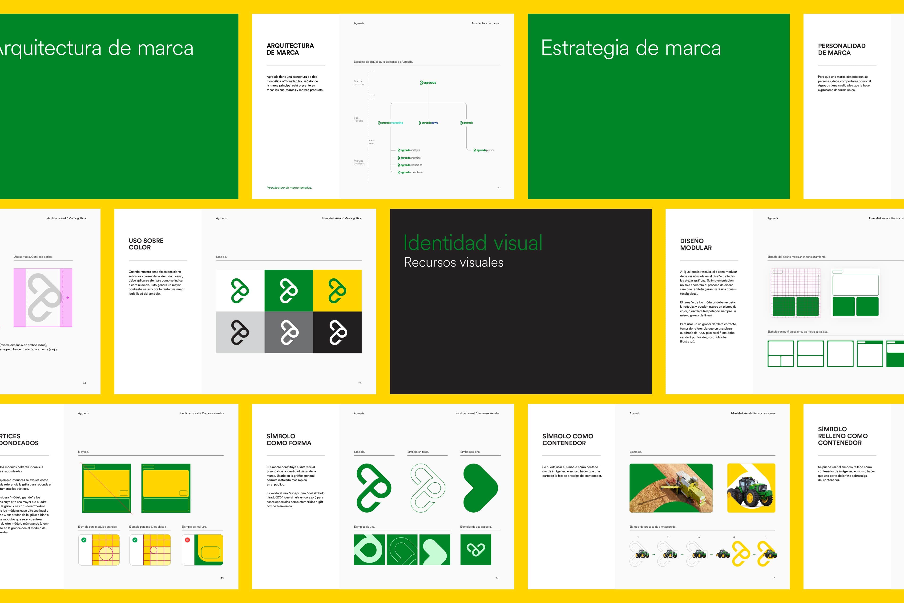 Baro Estudio Studio Branding Rebranding Logo Marca Brand Diseño Design Identidad Identity Agroads Agro Agronegocios brandguidelines manualdemarca