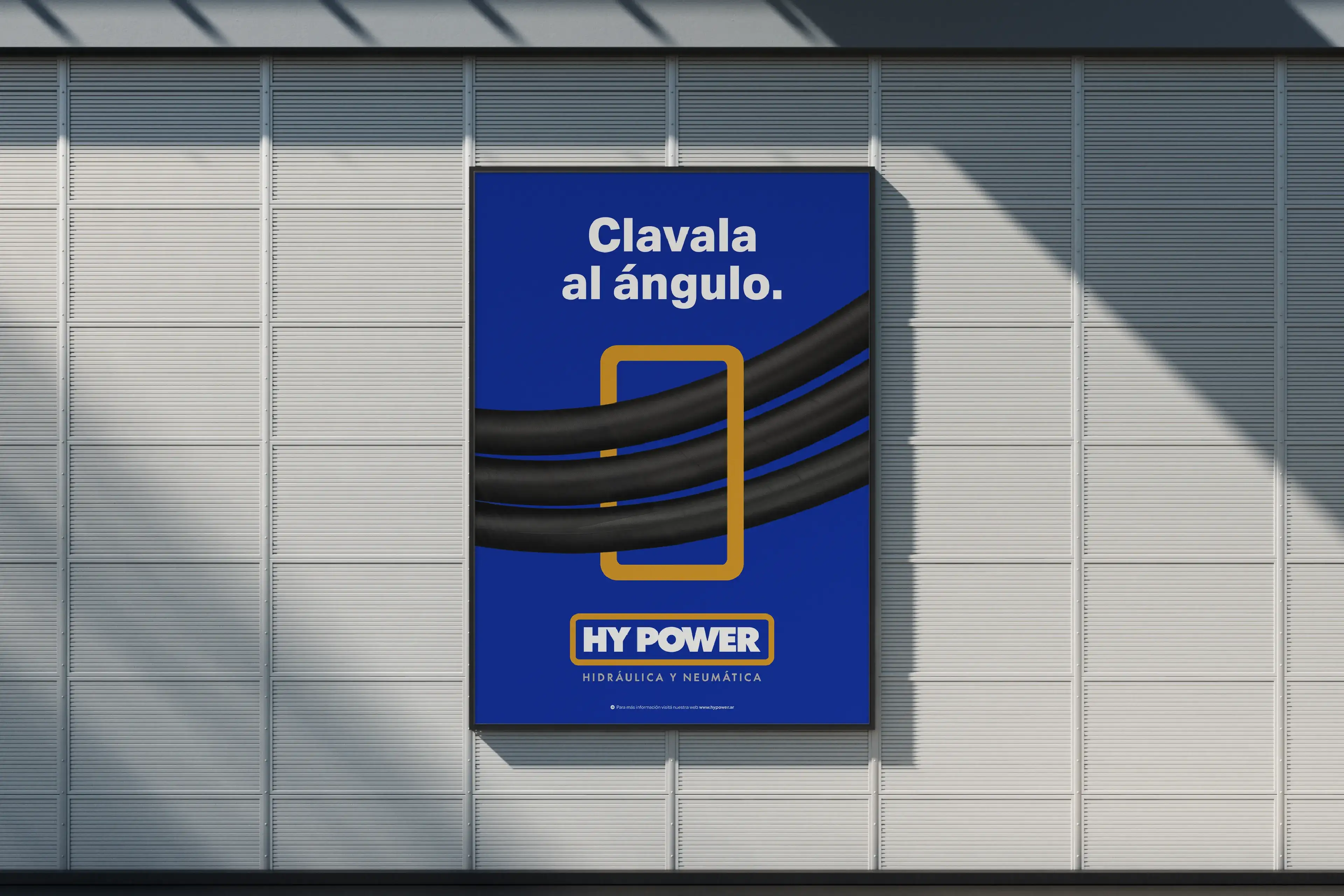Baro Estudio Studio Branding Rebranding Logo Marca Brand Diseño Design Identidad Identity HY POWER billboard cartelviapublica