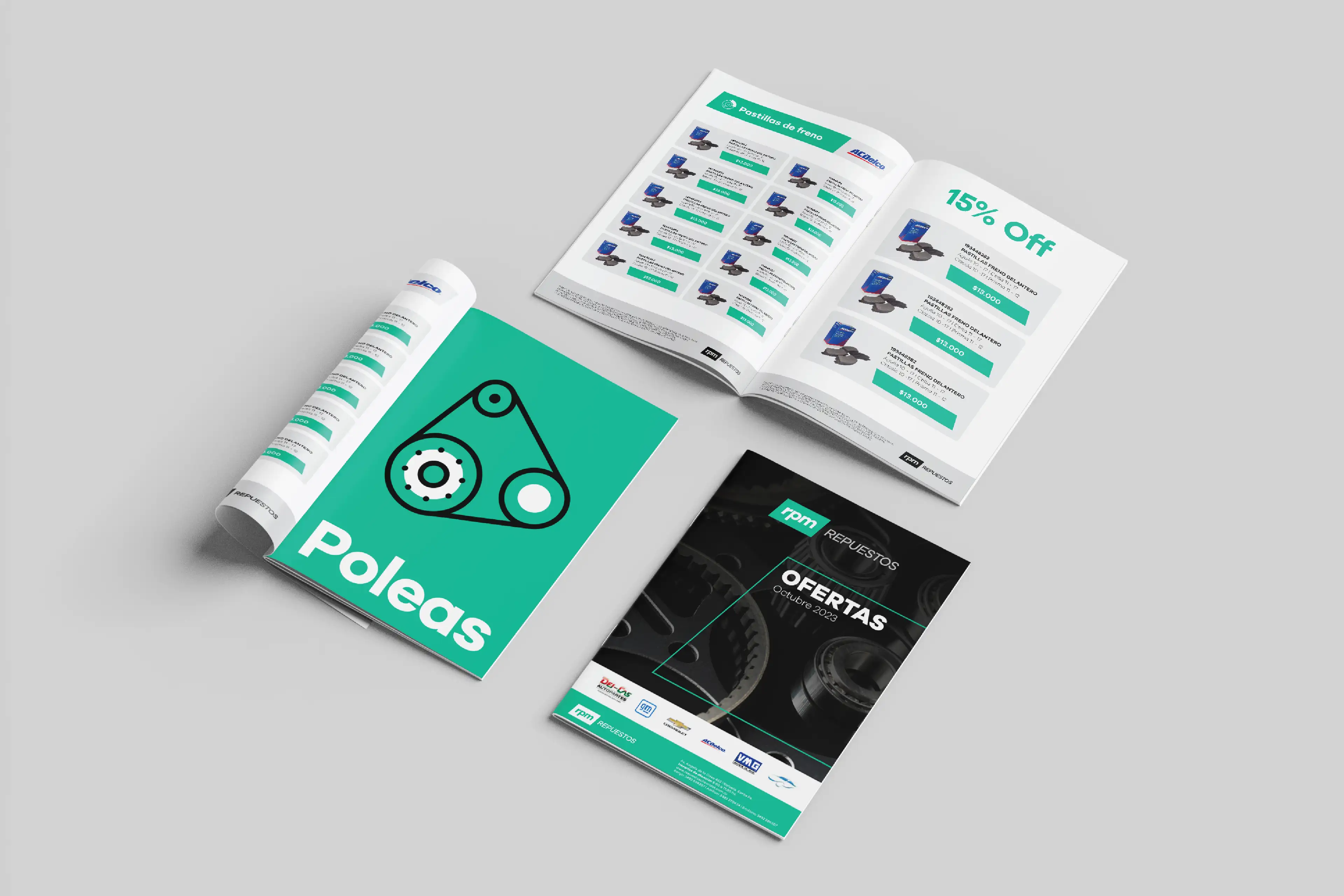 Baro Estudio Studio Branding Rebranding Logo Marca Brand Diseño Design Identidad Identity RPM Automotriz concesionaria car rent autos usados autos nuevos repuestos para autos catalogo catalogue