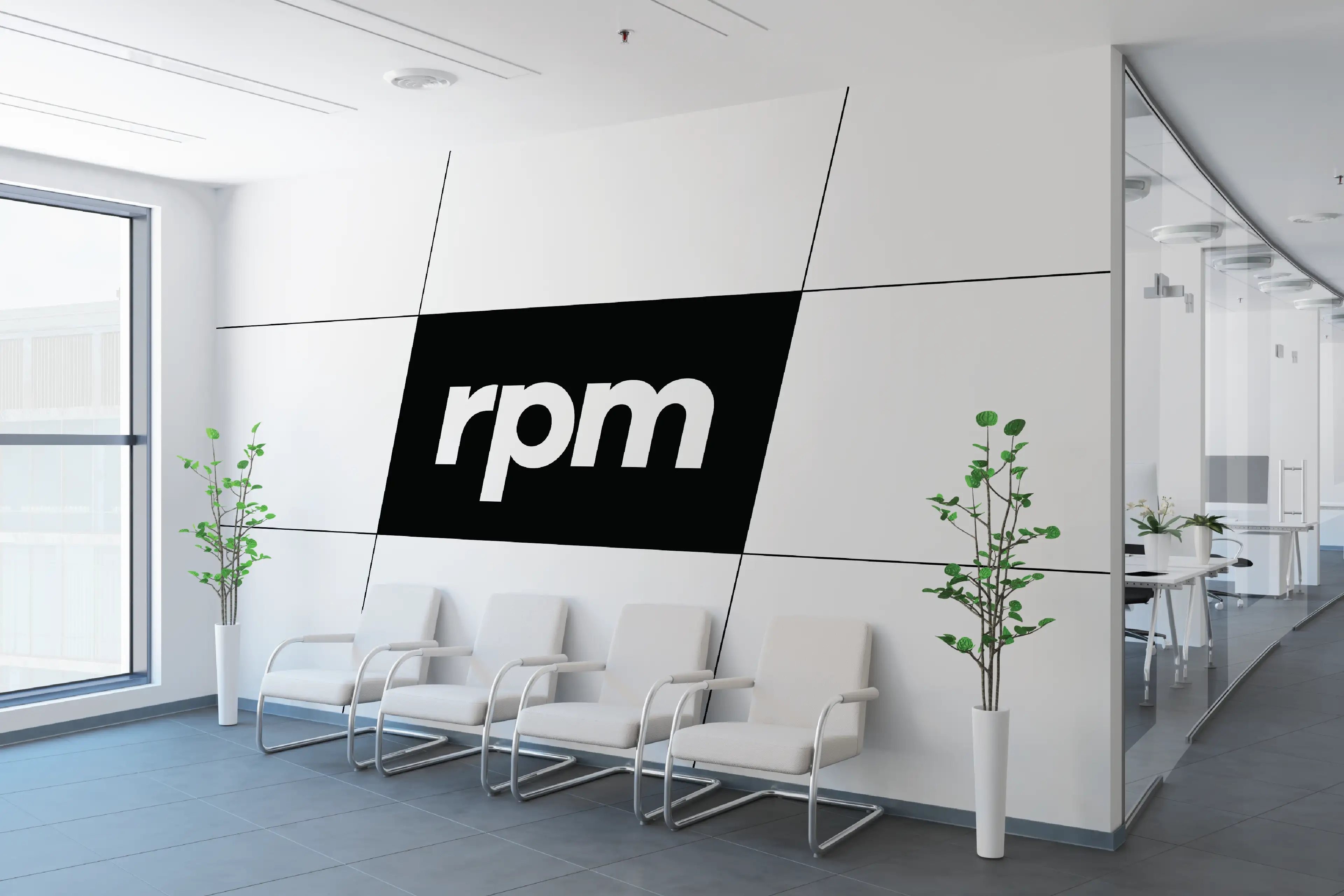 Baro Estudio Studio Branding Rebranding Logo Marca Brand Diseño Design Identidad Identity RPM Automotriz concesionaria car rent autos usados autos nuevos repuestos para autos oficinas