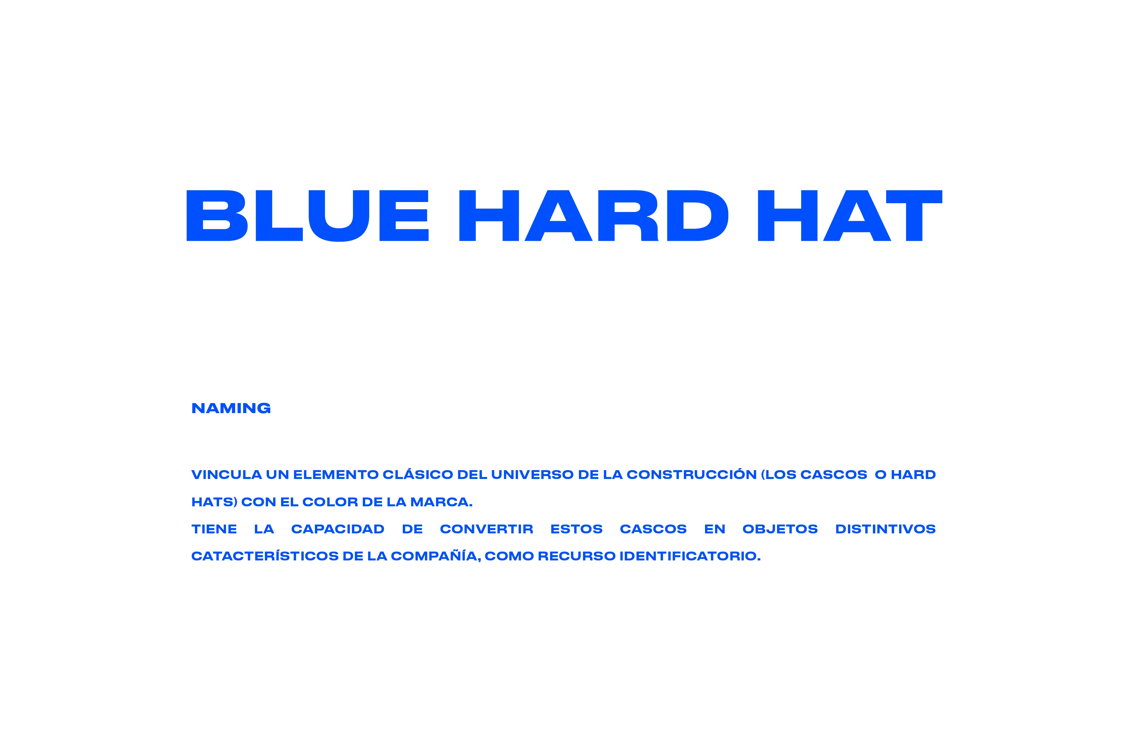 Baro Estudio Studio Branding Rebranding Logo Marca Brand Diseño Design Identidad Identity Blue Hard Hat construcción naming