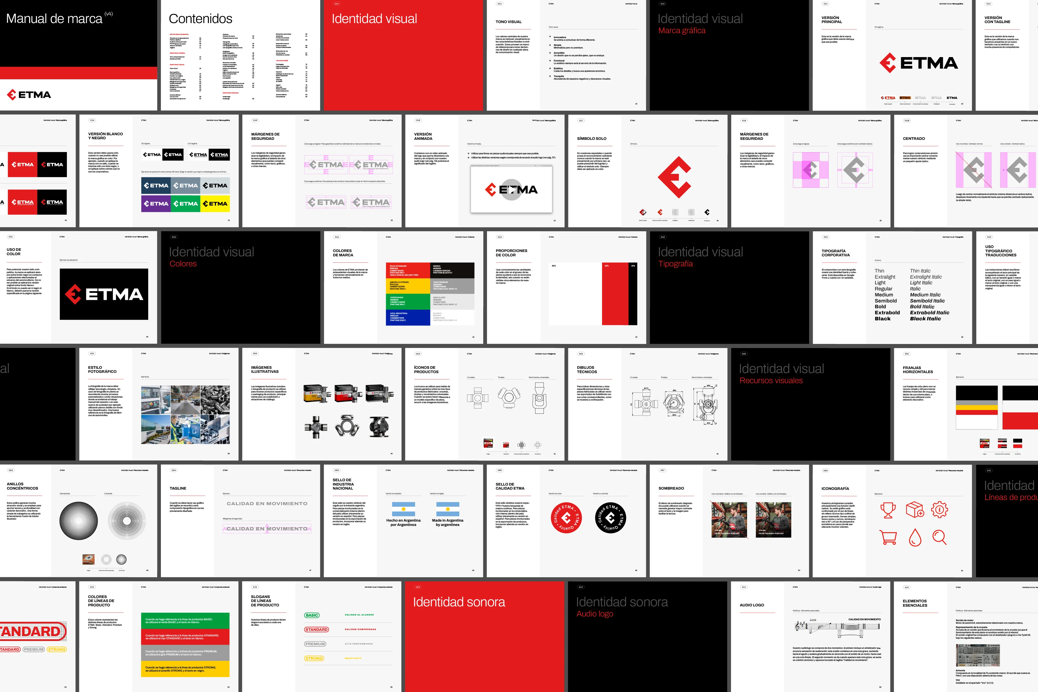 Baro Estudio Studio Branding Rebranding Logo Marca Brand Diseño Design Identidad Identity ETMA stand producto cruceta product pack packaging