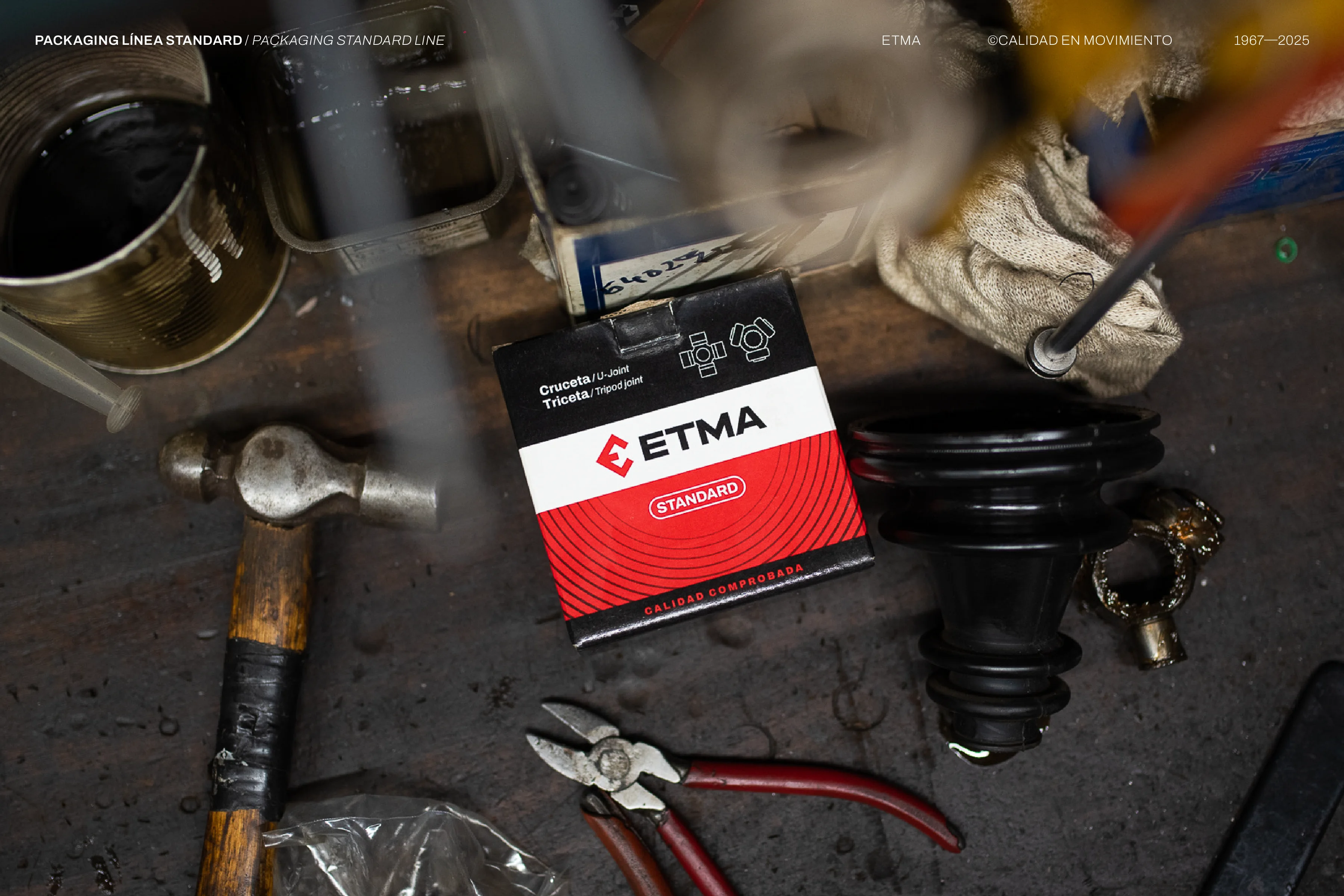 Baro Estudio Studio Branding Rebranding Logo Marca Brand Diseño Design Identidad Identity ETMA productos product cruzeta pack packaging triceta